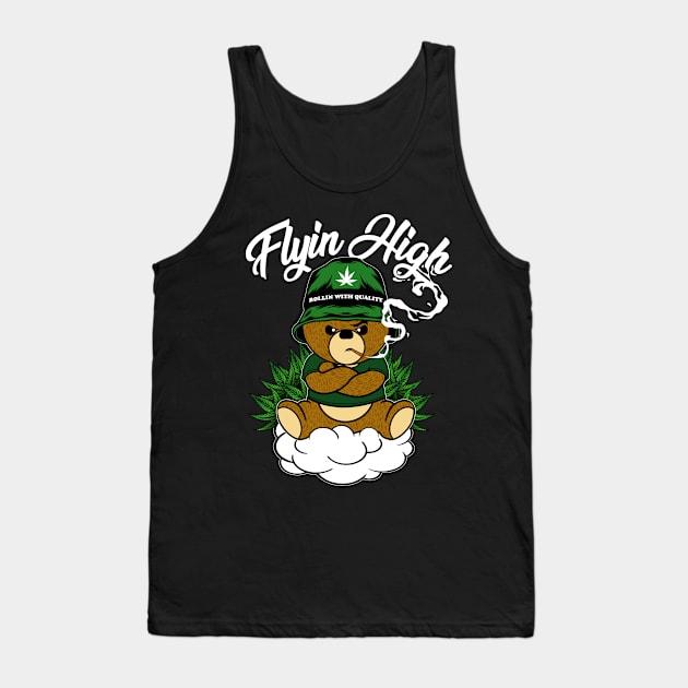 flying high teddy bear Tank Top by janvimar